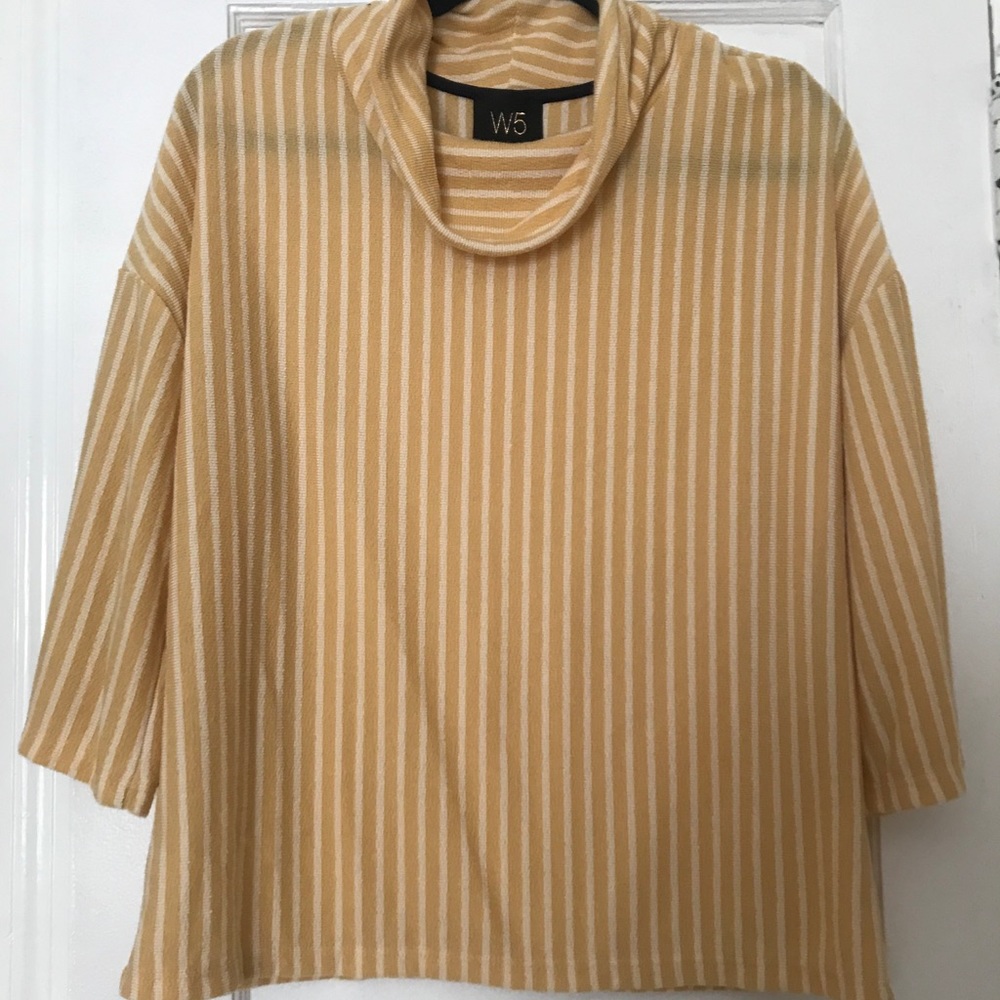 W5 Turtleneck Sweater with Bell Sleeves